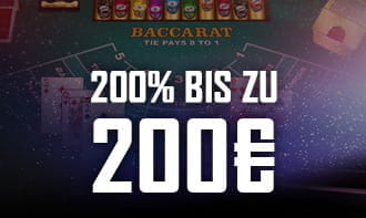 Betvictor Casino Bonus für Baccarat Spieler