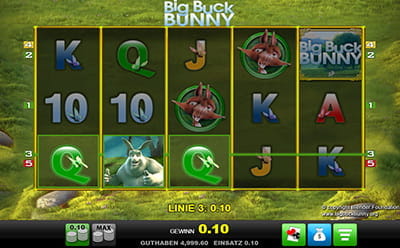 Big Buck Bunny Spielautomat