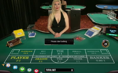 Live Baccarat von Microgaming