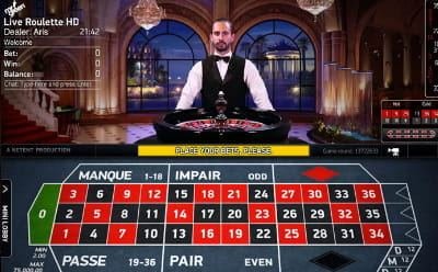 NetEnt Live French Roulette