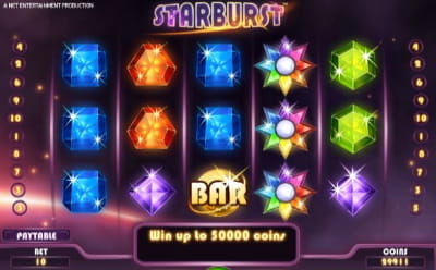 Starburst Spielautomat 